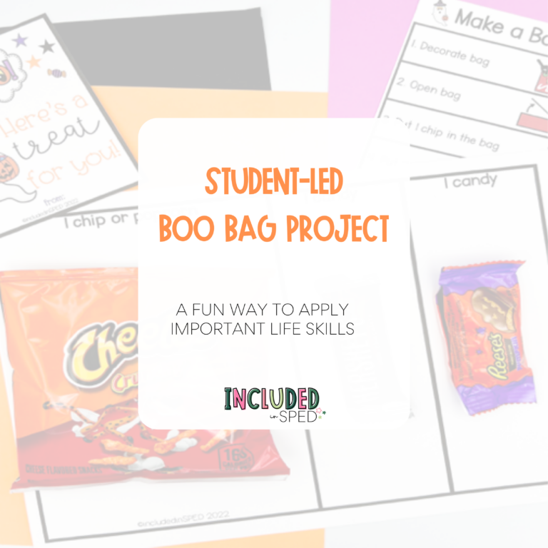 student project: boo bag edition